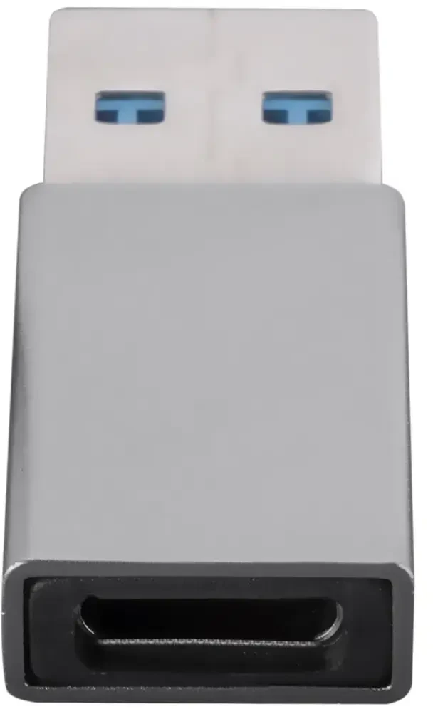 Adapteris 4smarts Passive USB-A 3.0 į USB-C, 2 vnt., sidabrinis