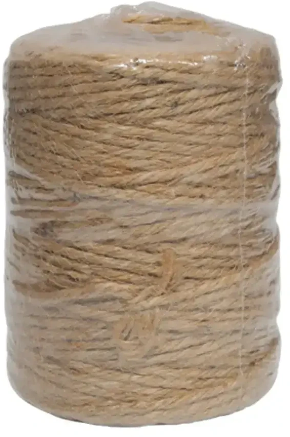 Lasso Aukla džuto 4-gijų 1.5mm x 110m ruda