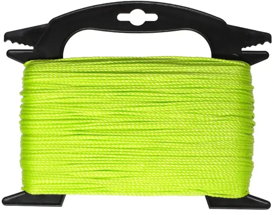 Lasso Virvė pinta polipropileninė, neoninė, 1.5mm. 150M