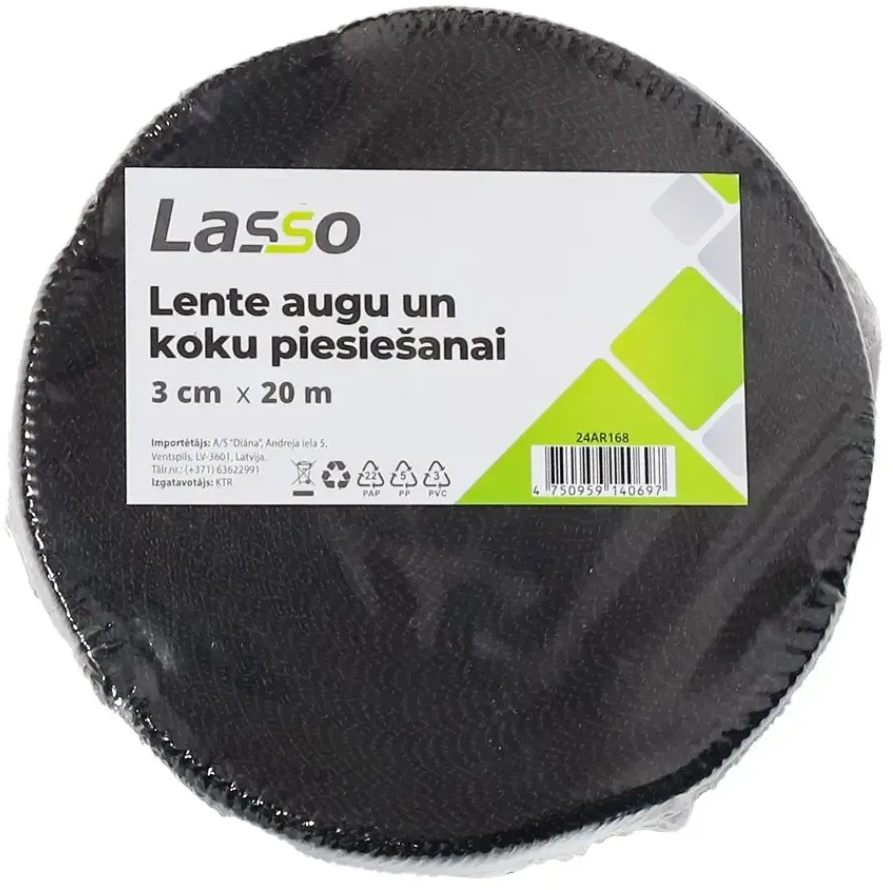 Lasso Lenta augalų tvirtinimui 3cmx20m