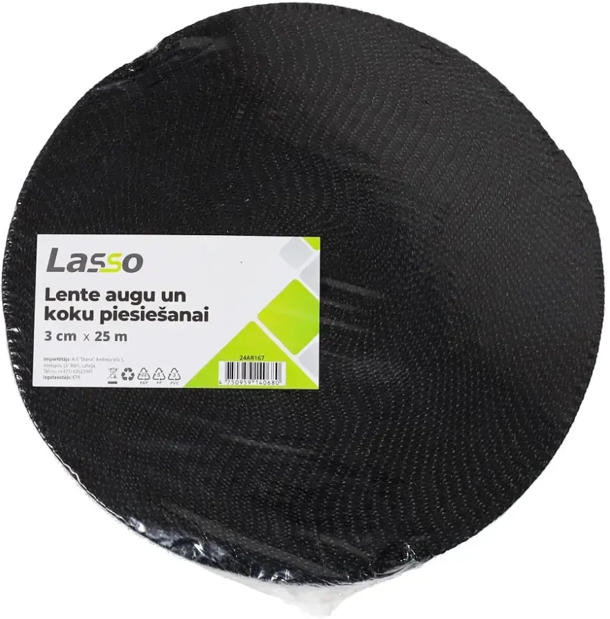 Lasso Lenta augalų ir medžių tvirtinimui 3cm x 25m