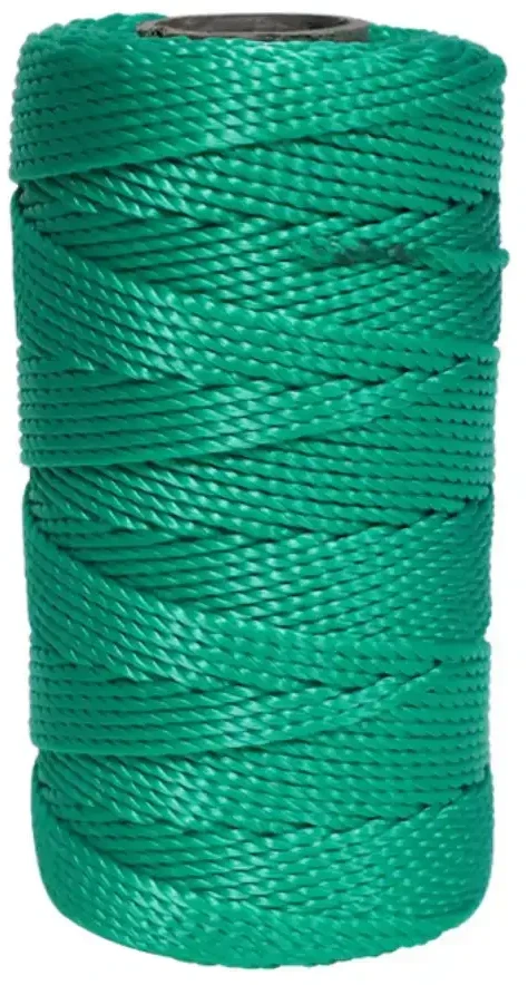 Lasso Virvė vytinė polipropileno 1,5 mmx100m, žalia