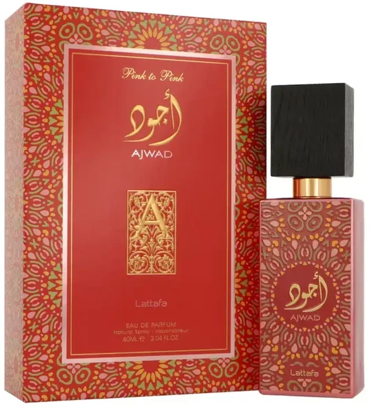 Unisex kvepalai Lattafa Perfumes Ajwad Pink To Pink EDP, 60 ml