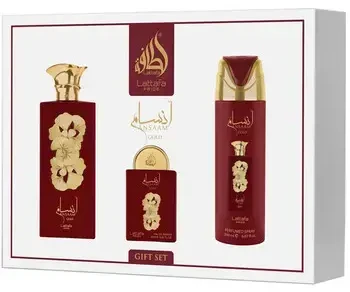 Set Lattafa Ansaam Gold EDP 100ml + EDP 20ml + Dezodorantas 200ml