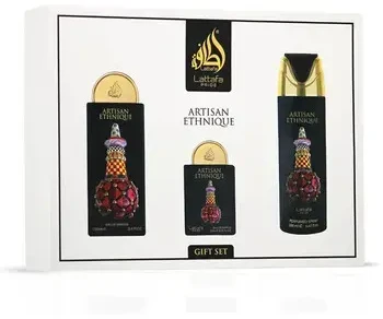 Set Lattafa Artisan Ethnique EDP 100ml + EDP 20ml + Dezodorantas 200ml