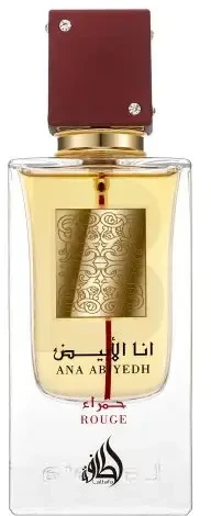 Unisex kvepalai Lattafa Ana Abiyedh Rouge EDP, 60 ml