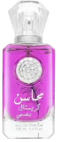 Lattafa Mahasin Crystal Violet EDP parfumuotas vanduo moterims, 100 ml