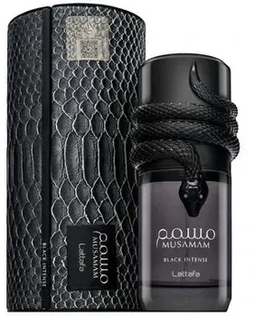 Lattafa Musamam Juodas Intense EDP parfumuotas vanduo vyrams, 100 ml