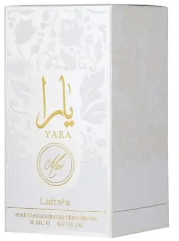 Lattafa Yara Moi Pure Concentrated Perfume Oil CPO aliejiniai kvepalai moterims, 20 ml