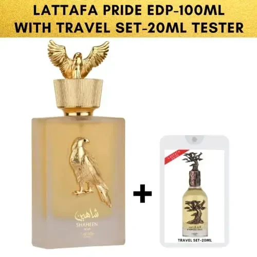 Lattafa Pride Shaheen Sidabrinis EDP parfumuotas vanduo unisex, 100 ml