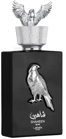 Lattafa Pride Shaheen Sidabrinis EDP parfumuotas vanduo unisex, 100 ml