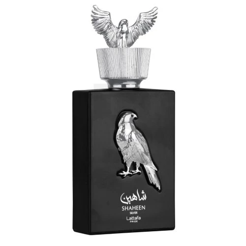 Lattafa Pride Shaheen Sidabrinis EDP parfumuotas vanduo unisex, 100 ml