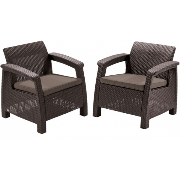 Keter Corfu duo set