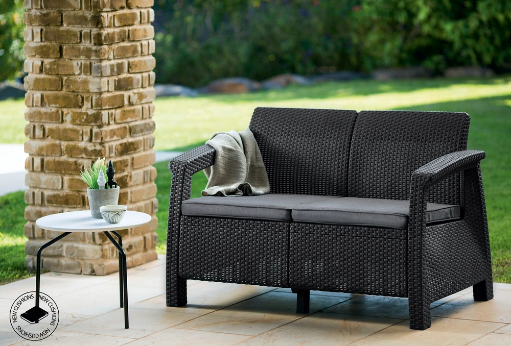Keter Corfu Love Seat sofa - Ruda