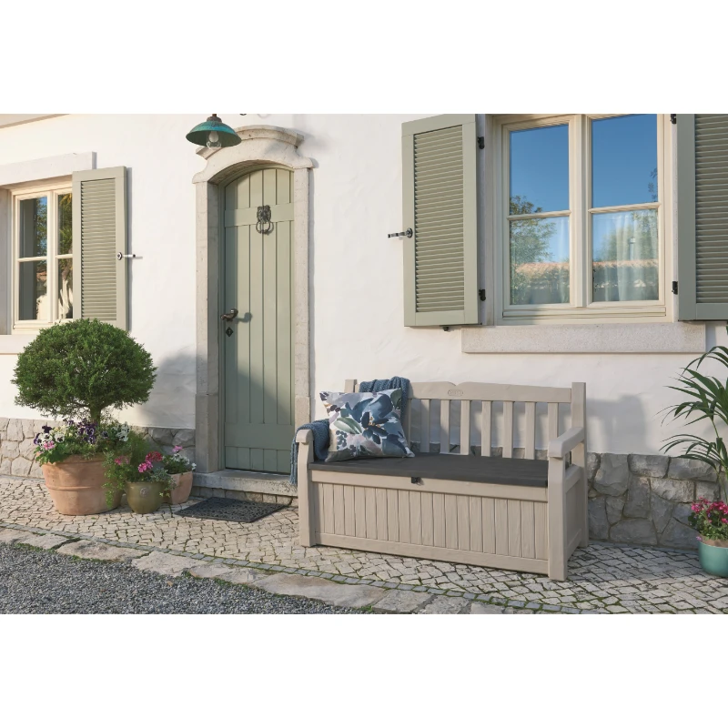 Keter Suoliukas-daiktadėžė EDEN GARDEN BENCH 265 L