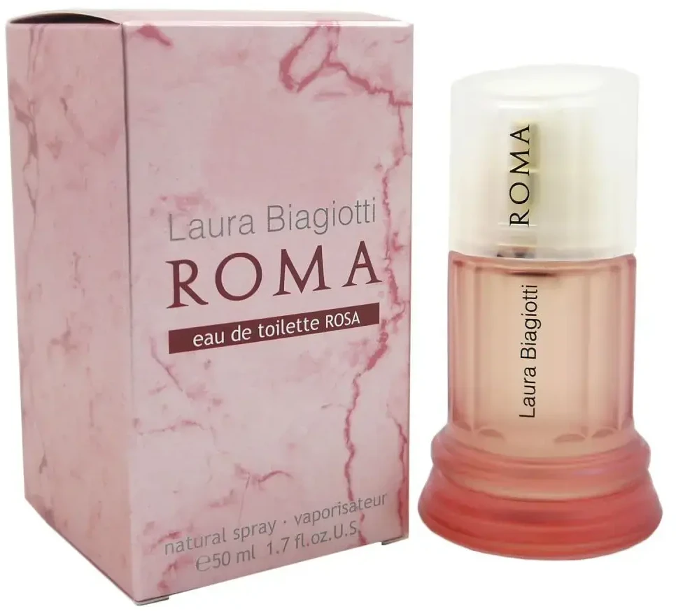 Laura Biagiotti Roma Rosa EDT tualetinis vanduo moterims, 50 ml