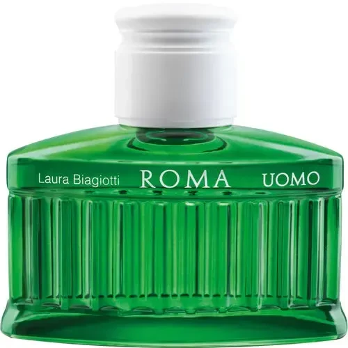 Laura Biagiotti Roma Uomo Žalias Swing EDT tualetinis vanduo vyrams, 75 ml
