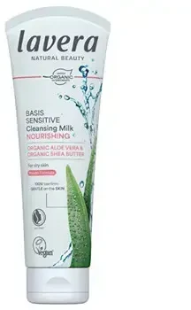 Lavera Basis Sensitiv Milk Valiklis - Čisticí pleťové mléko 125ml