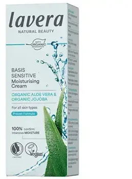 Lavera Basis Sensitive Moisturising Kreminis - Hydratační pleťový krém 50ml