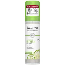 Lavera gaivinantis dezodorantas purškiklis su laimo kvapu Refresh (Deo Purškiklis), 75 ml