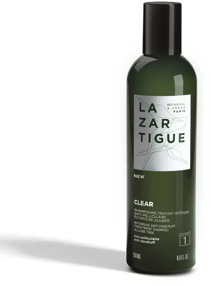 Lazartigue Clear Vegan Hair Treatment Šampūnas Nuo pleiskanų, 250 ml