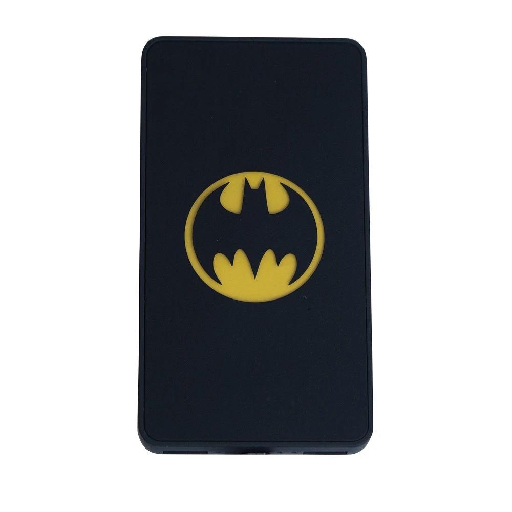 Dėklas Lazerbuilt Batman power bank 6000 mAh šviesiai -Up Batman Logo
