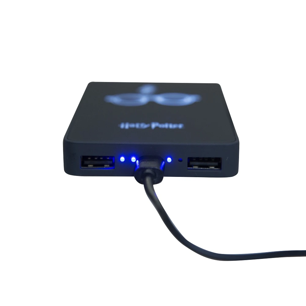 Dėklas Lazerbuilt Harry Potter power bank 6000 mAh šviesiai -Up