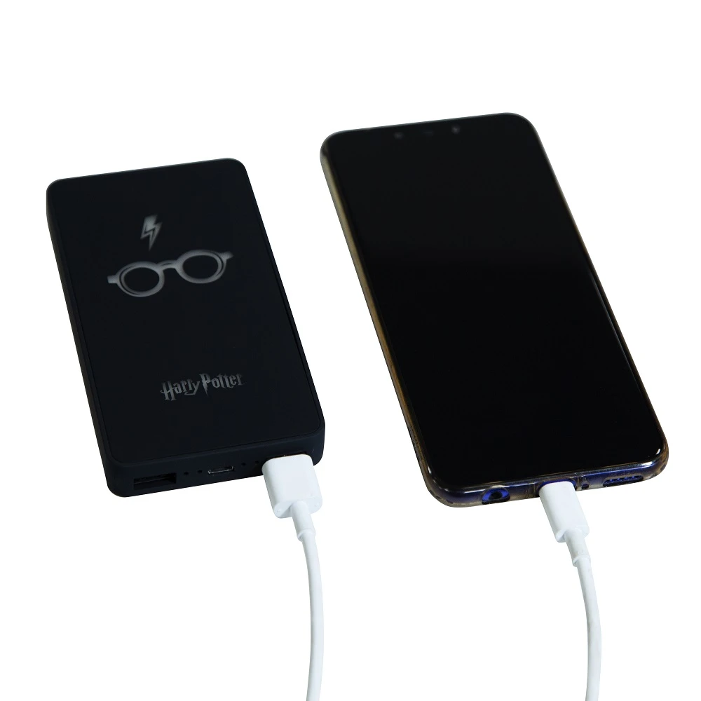Dėklas Lazerbuilt Harry Potter power bank 6000 mAh šviesiai -Up