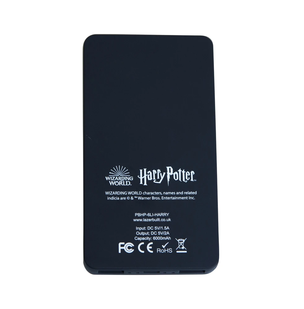 Dėklas Lazerbuilt Harry Potter power bank 6000 mAh šviesiai -Up