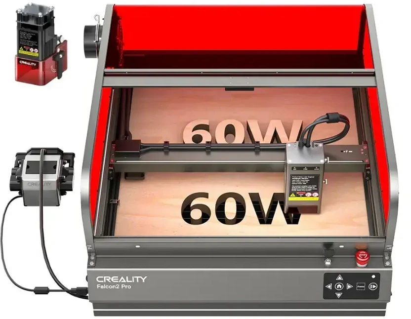 Creality lazerinis Falcon 2 Pro graviravimo staklės – 60W