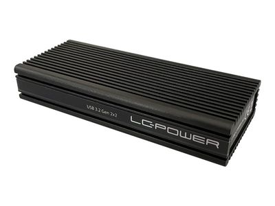 Kieszeń LC-Power M.2 PCIe NVMe – USB-C 3.2 Gen 2x2 (LC-M2-C-NVME-2X2)