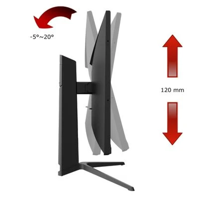 Monitorius LC-Power 68,6 cm (27 colių) LC-M27-QHD-180 2xDP + 2xHDMI + IPS
