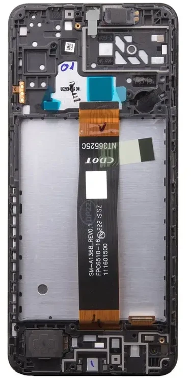 LCD display + Touch Unit Samsung A047F Galaxy A04s Juodas (Service Pack)