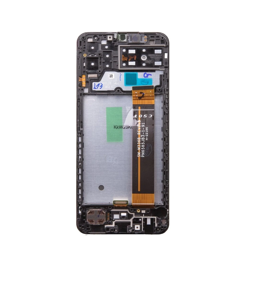 Dėklas LCD ekranas + jutiklinis blokas Samsung A137F Galaxy A13 Juodas (pakeitimų paketas)