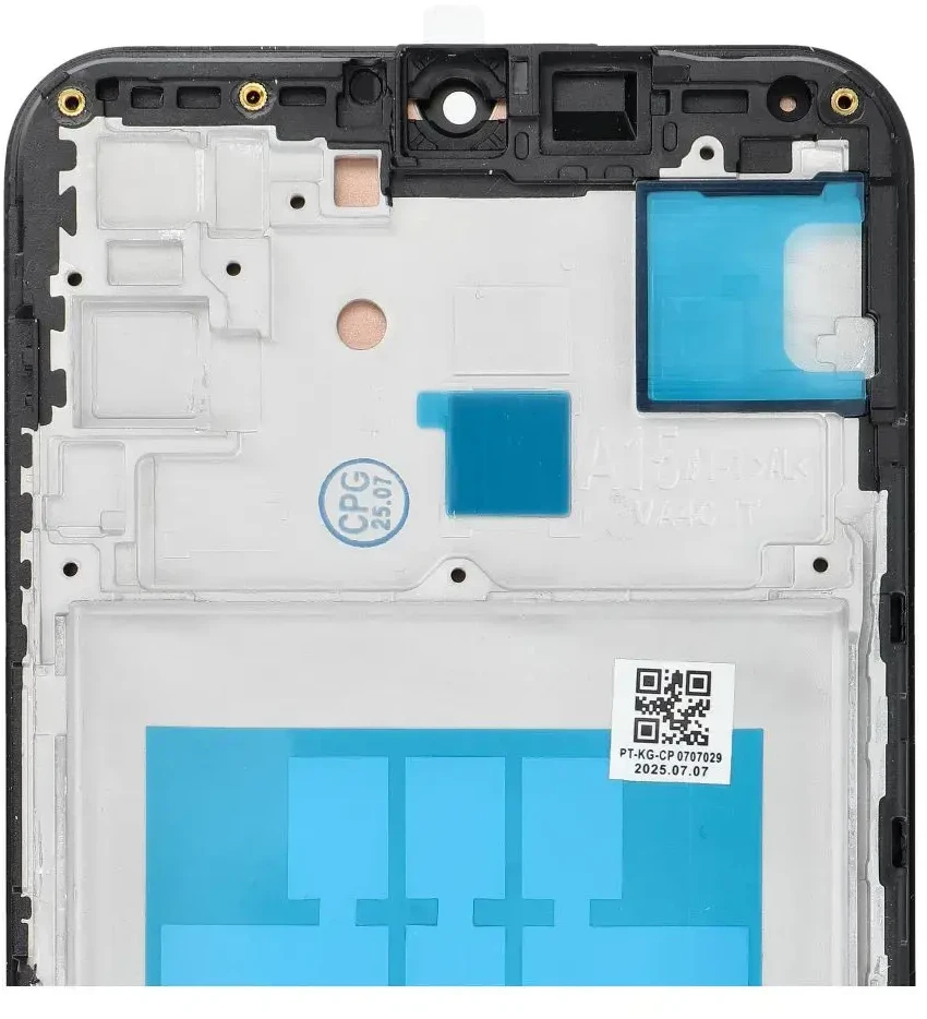 Oem LCD ekranas, skirtas „SAMSUNG A15 INCEL“ rėmelyje