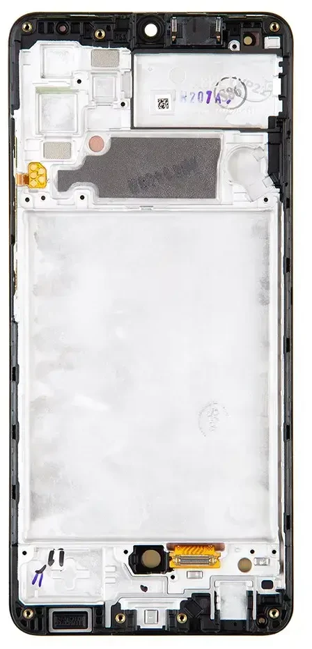 LCD ekranas + jutiklinis blokas + priekinis dangtelis Samsung A325 Galaxy A32 4G (pakeitimų paketas)