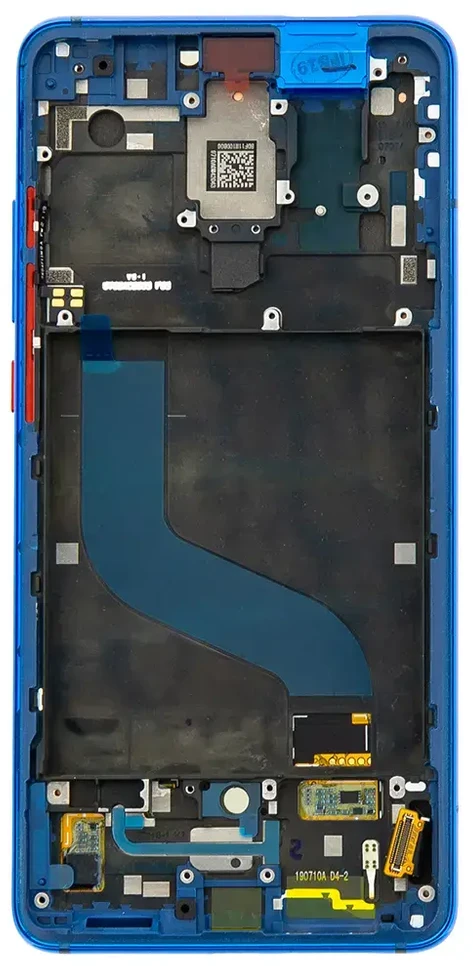 Dėklas For_Xiaomi LCD ekranas + jutiklinis blokas + priekinis dangtelis, skirtas Xiaomi Mi9T / Mi9T Pro Mėlyna