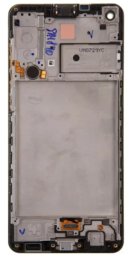 LCD ekranas + jutiklinis blokas „Samsung A217F Galaxy A21s Juodas“ (pakeitimų paketas)