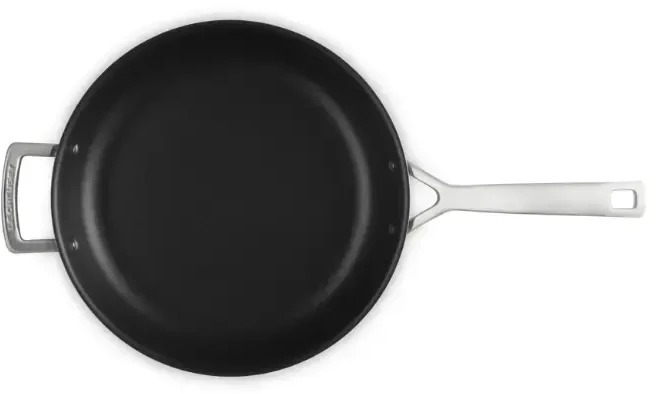 Le Creuset 3 sluoksnių nerūdijančio plieno keptuvė su nepridegančia danga Ø28cm