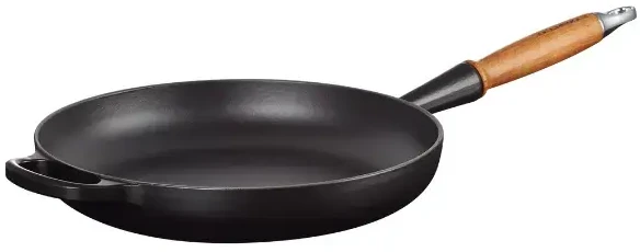 Le Creuset ketaus keptuvė su medine rankena Ø28cm