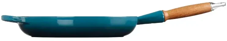 Le Creuset ketaus keptuvė su medine rankena Ø28cm