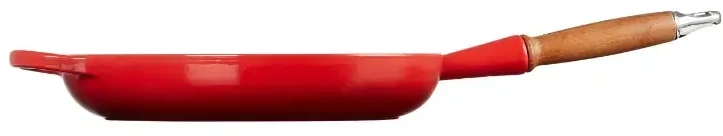 Le Creuset ketaus keptuvė su medine rankena Ø28cm