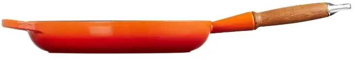 Le Creuset ketaus keptuvė su medine rankena Ø28cm
