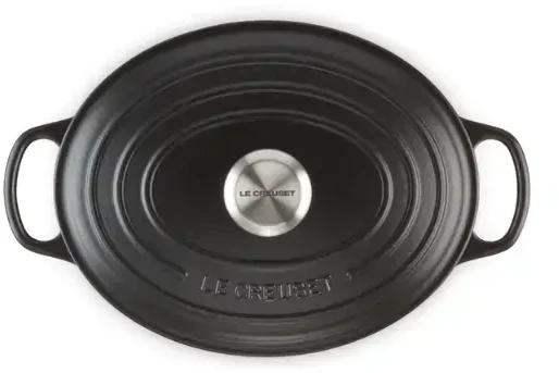Le Creuset Bräter Signature oval 27cm juodas