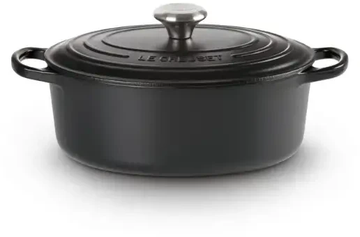 Le Creuset Bräter Signature oval 27cm juodas