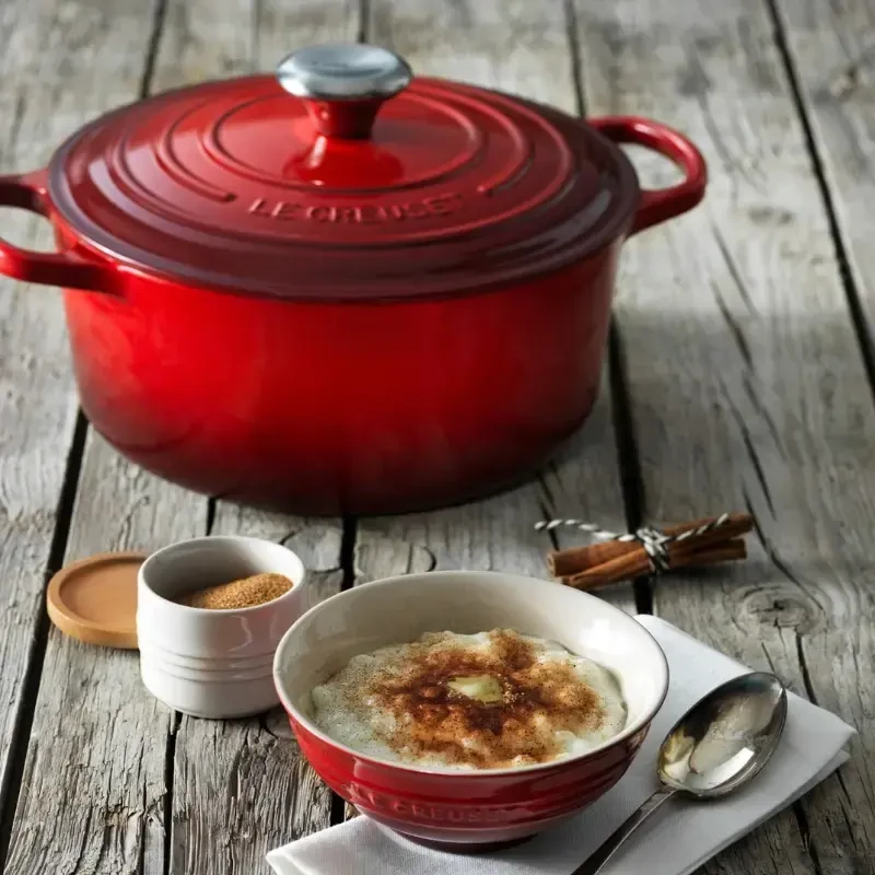 Virtuvės Indai - Le Creuset Signature Keptuvė 24cm Apvalus Vyšninės Raudonos spalvos