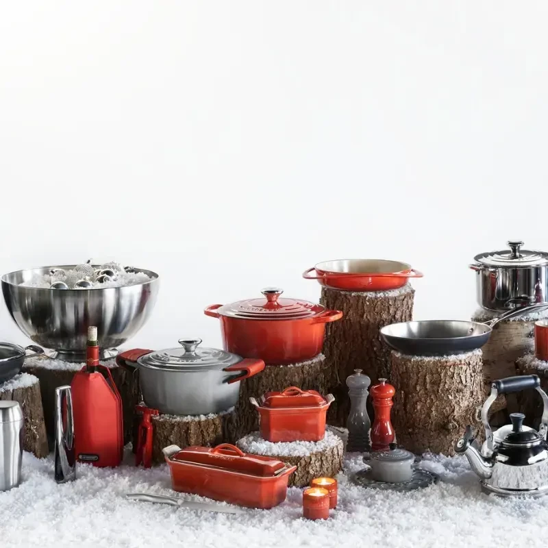 Virtuvės Indai - Le Creuset Signature Keptuvė 26cm Apvalaus Ketaus Vyšninės Raudonos Spalvos