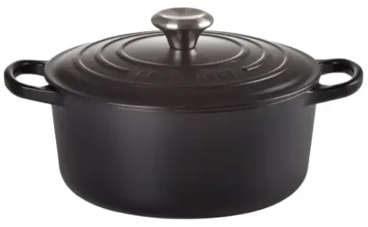Puodas LeCreuset Signature 26 cm, juodas