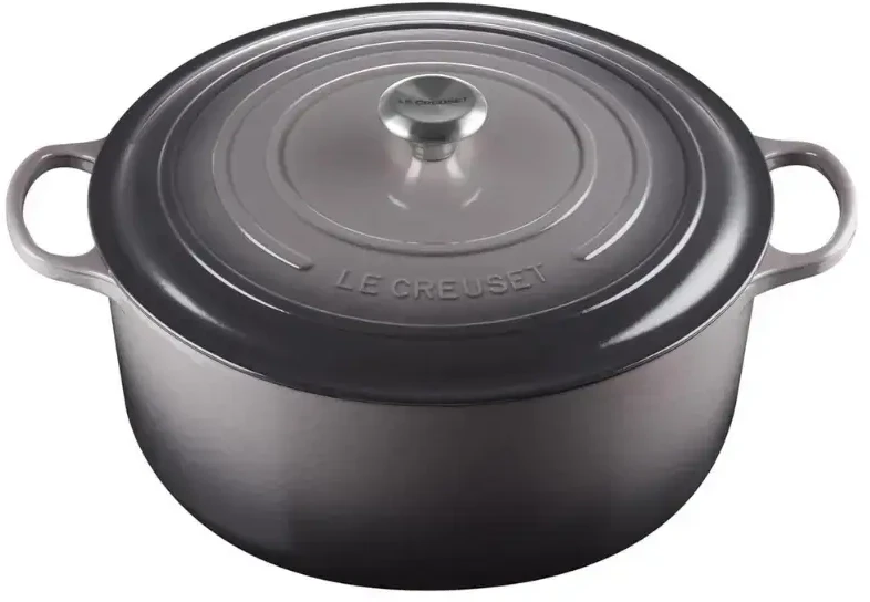 Le Creuset Cast iron puodas round Ø34cm / 12L pilka