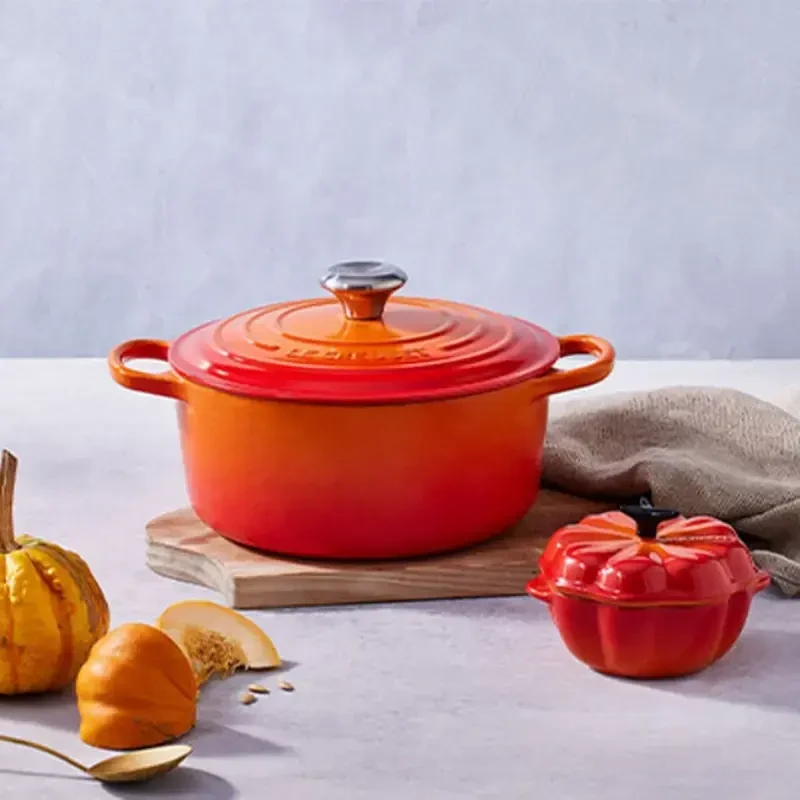 Le Creuset Cast iron puodas round Ø34cm / 12L oranžinis